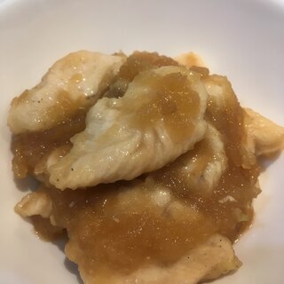 鶏胸肉のみぞれ煮